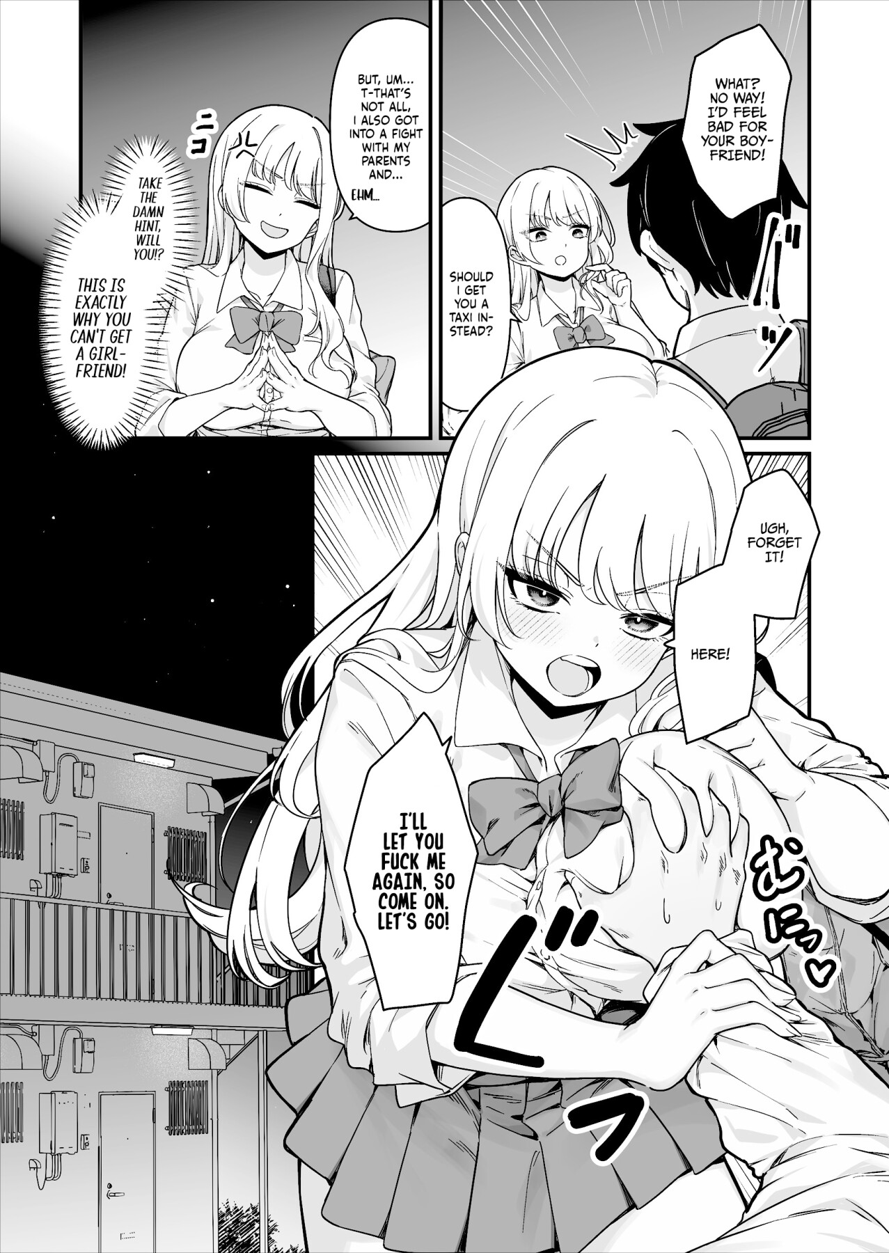 Hentai Manga Comic-I Had Wild Sex with a Taken Busty Gyaru Part-Timer!-Read-38